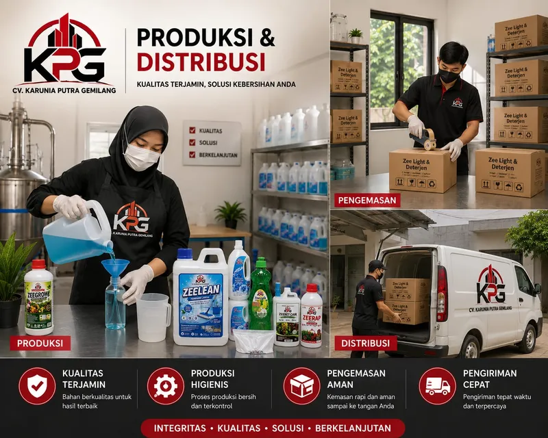Produksi dan Distribusi CV. Karunia Putra Gemilang