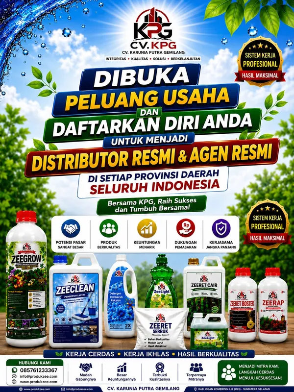 Peluang Usaha Distributor Resmi & Agen Resmi