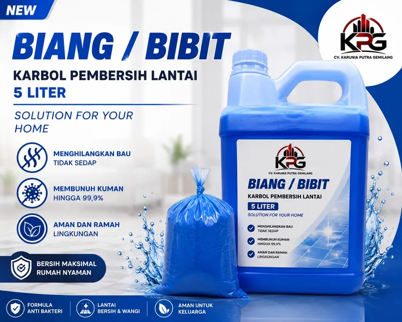 Biang/Bibit Karbol Pembersih Lantai 5 Liter