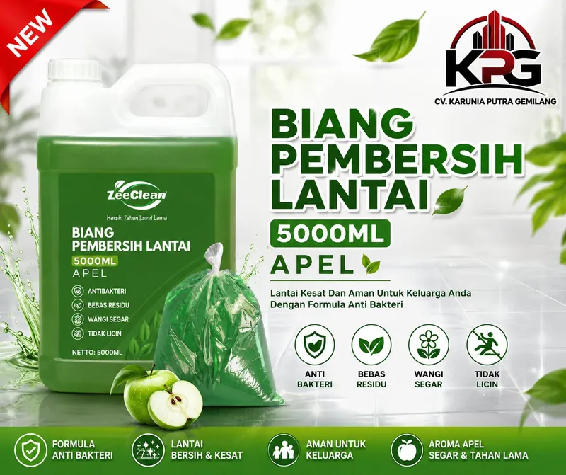 Biang Pembersih Lantai 5000ml Apel