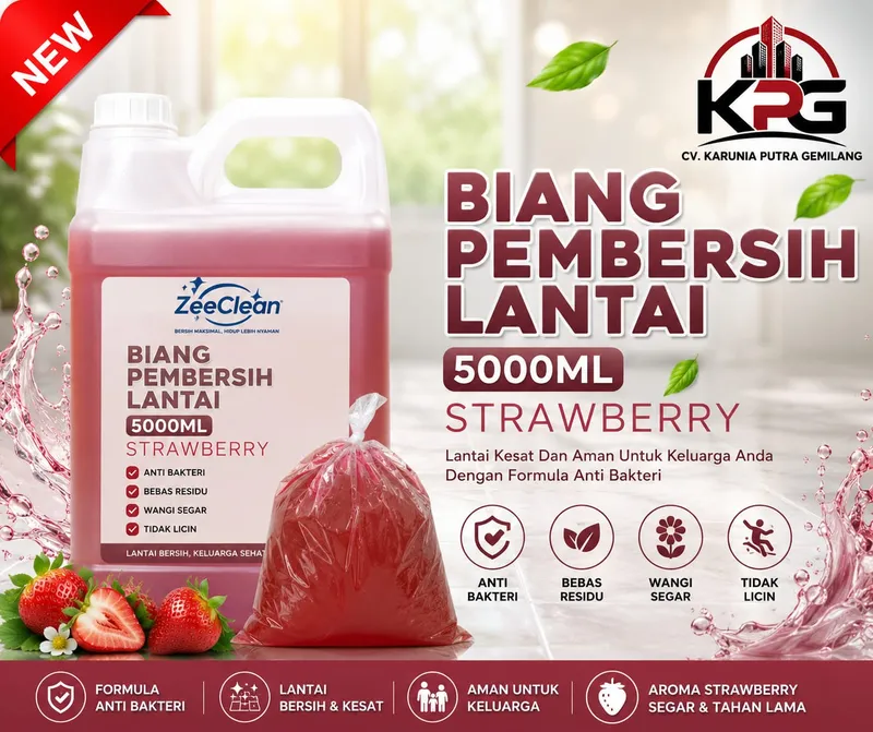 Biang Pembersih Lantai 5000ml Strawberry