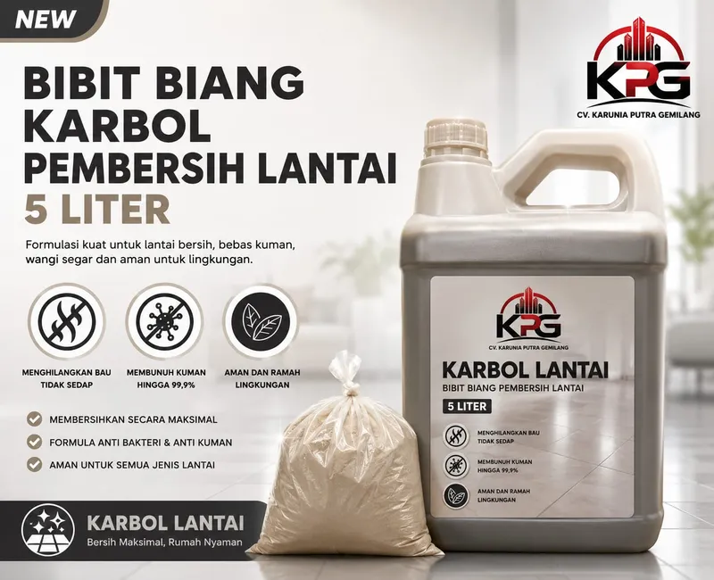Bibit Biang Karbol Pembersih Lantai 5 Liter