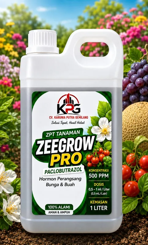 ZEEGROW PRO - ZPT Hormon Paclobutrazol — perangsang bunga & buah