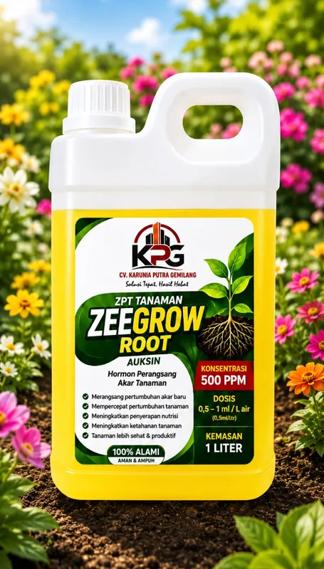 ZEEGROW ROOT - ZPT Hormon Auksin — perangsang akar tanaman