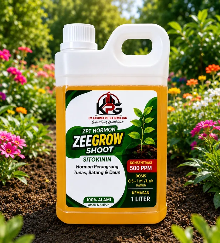 ZEEGROW SHOOT - ZPT Hormon Sitokinin — perangsang tunas, batang & daun